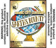 Earths Bounty - Magic City Custard 50/50 - Straight Fire Vaporium