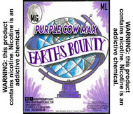 Earths Bounty - Purple Cow Max - Straight Fire Vaporium