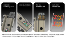 Load image into Gallery viewer, MECHVAPE THEX SBS POD 50W 18650 BATTERY