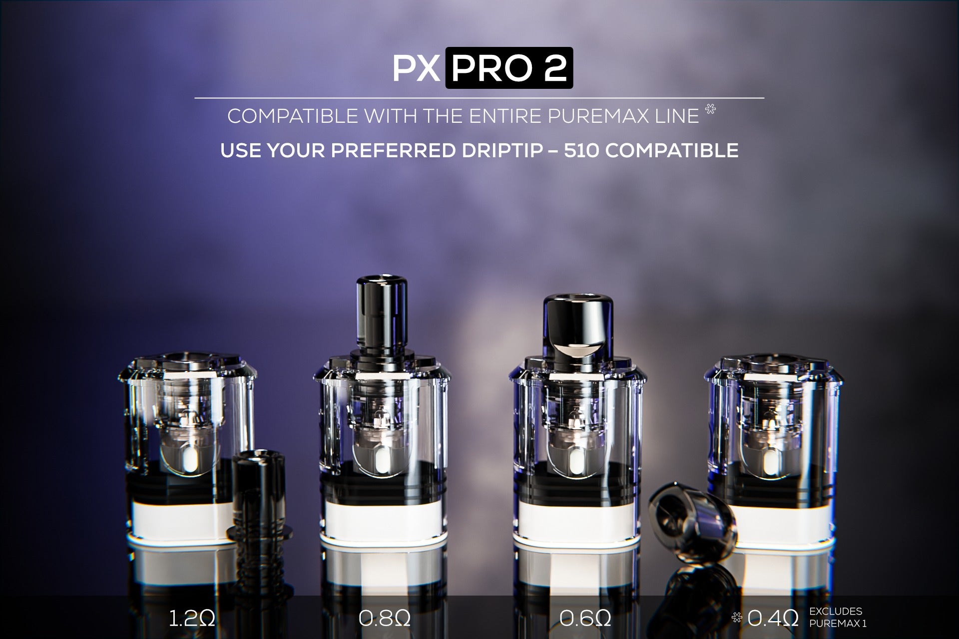SX Mini Pure Max V2 Replacement Pods | Straight Fire Vaporium