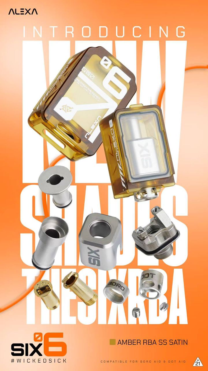 The Six RBA By Alexa | Straight Fire Vaporium