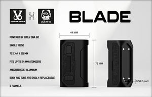 VYPERS X WICK’D BLADE60 by Vypers Vapes