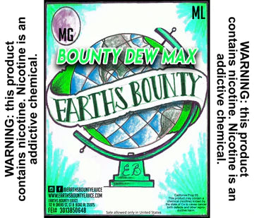 Earths Bounty - Bounty Dew Max - Straight Fire Vaporium