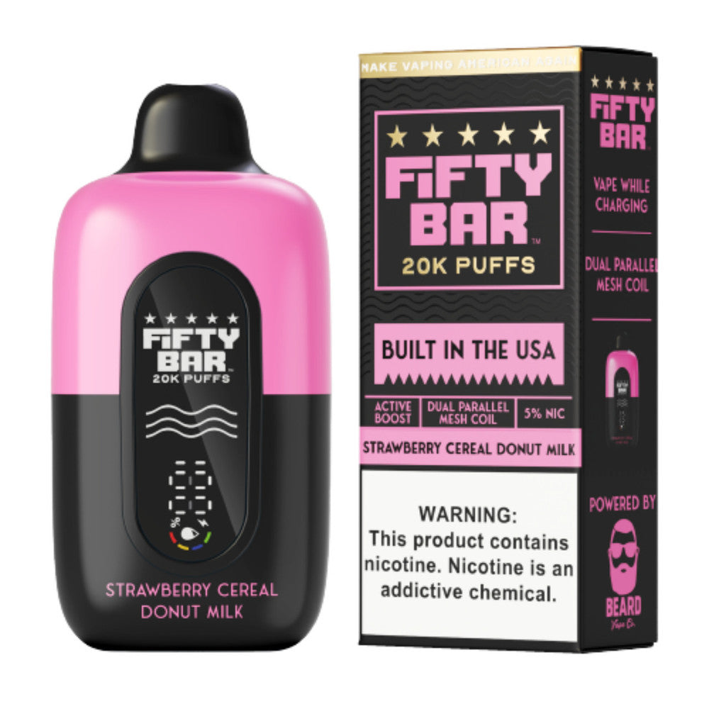 Fifty Bar V2 20000 Puff Disposable by Beard Vape Co.