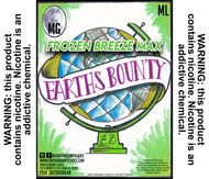 Earths Bounty - Frozen Breeze Max - Straight Fire Vaporium