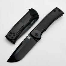 Load image into Gallery viewer, Chaves - 229 REDENCION KICKSTOP DROP POINT- BLACK MICARTA SMALL INLAY
