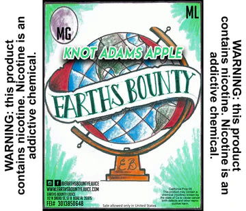 Earths Bounty - Knott's Adams Apple 50/50 - Straight Fire Vaporium