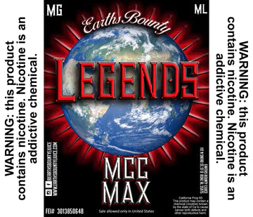 Earths Bounty - Legends MCC Max Max 80/20