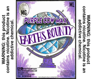 Earths Bounty - Purple Cow Max
