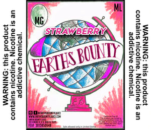 Earths Bounty - Strawberry 50/50 - Straight Fire Vaporium