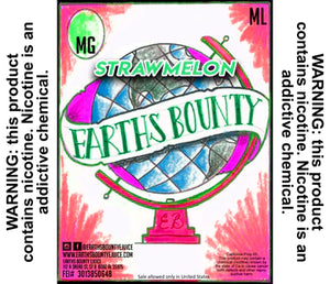 Earths Bounty - Strawmelon 50/50 - Straight Fire Vaporium