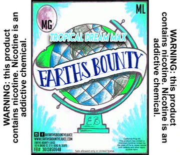 Earths Bounty - Tropical Dream Max - Straight Fire Vaporium