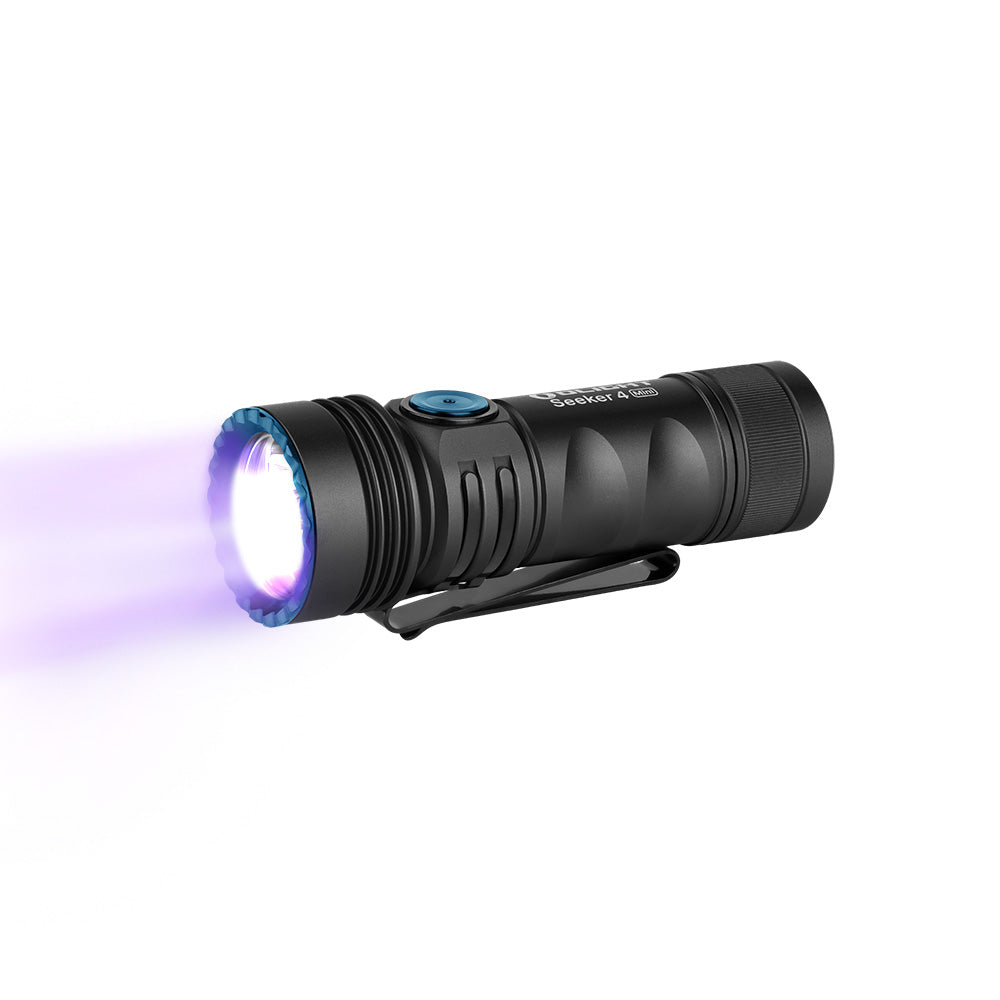 Olight - Seeker 4 Mini White and UV LED Flashlight