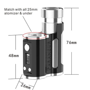 MECHLYFE x Mrjustright1 PARAMOUR SBS MOD (MRJUSTRIGHT EDITION) - Straight Fire Vaporium