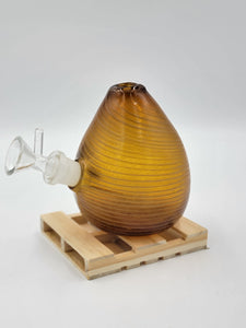 Special K Glass - Amber Dinosaur Egg - Straight Fire Vaporium