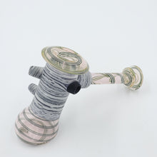 Load image into Gallery viewer, Engelmann Glass - Birch Jack Hammer (Fumed and Line work) - Straight Fire Vaporium
