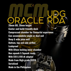 UDG [Oracle] RDA - Straight Fire Vaporium