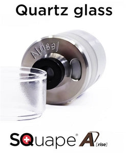 SQuape Quartz Glass A(rise) 4ml - Straight Fire Vaporium