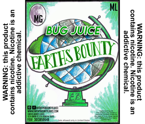 Earths Bounty - Bug Juice 50/50