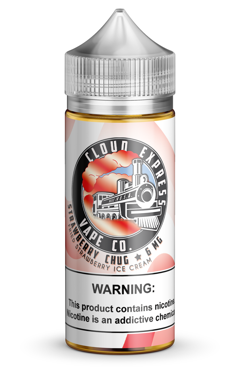 CLOUD EXPRESS  STRAWBERRY CHUG (100ML) Straight Fire Vaporium