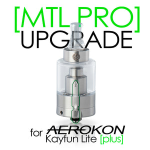 Kayfun Lite Plus SS 24mm - Straight Fire Vaporium
