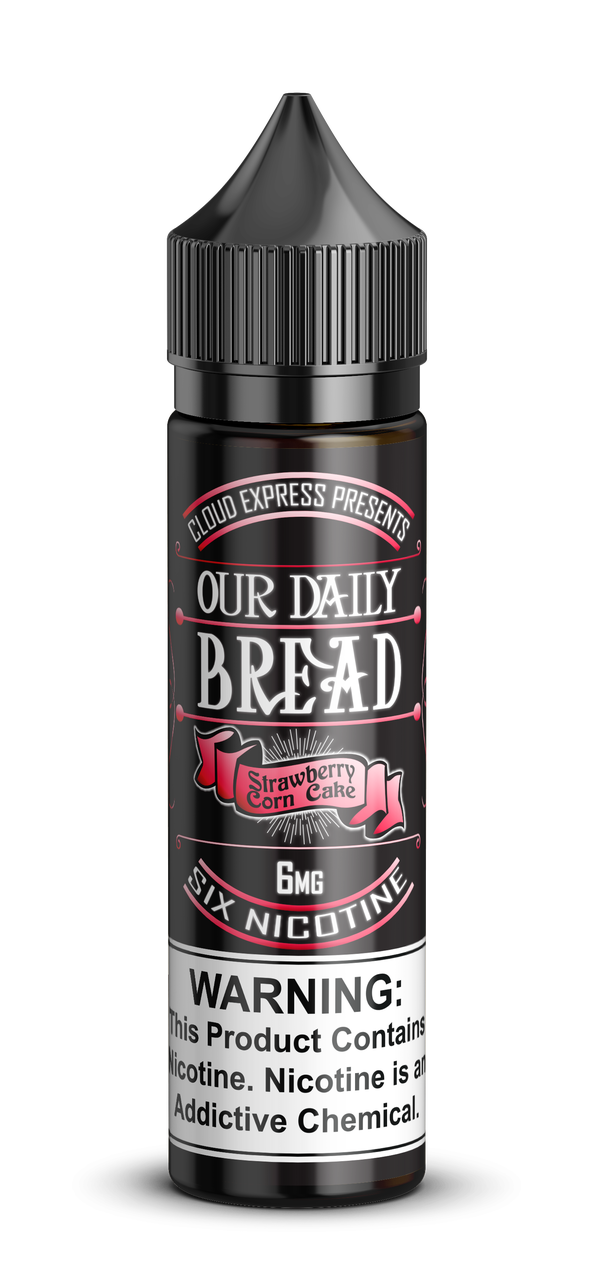 Our Daily Bread - Strawberry Corn Cake - Straight Fire Vaporium