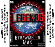 Earths Bounty - Legends Strawmelon Max 80/20 - Straight Fire Vaporium