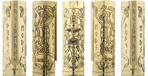 Purge Mod Ragnar- Brass - Straight Fire Vaporium