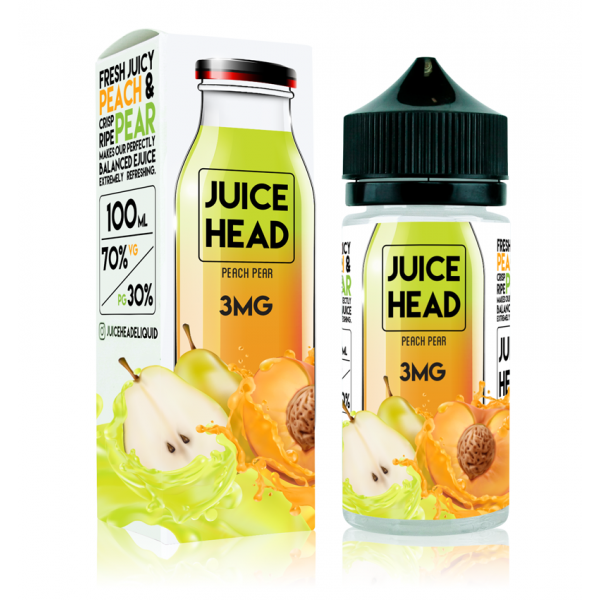 Juice Head 100ml Peach Pear