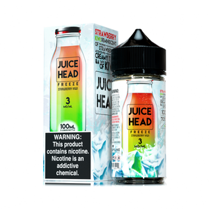 Juice Head 100ml Strawberry Kiwi Freeze - Straight Fire Vaporium