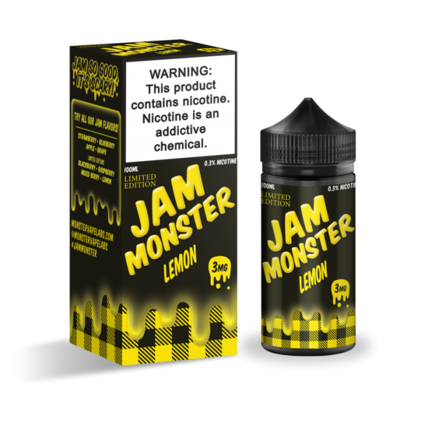 Jam Monster - Lemon - Straight Fire Vaporium