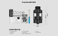 YACHTVAPE ECLISPE DUAL RTA - Straight Fire Vaporium